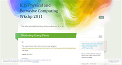 Desktop Screenshot of icisphysicalcomputing.wordpress.com