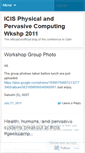 Mobile Screenshot of icisphysicalcomputing.wordpress.com