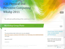 Tablet Screenshot of icisphysicalcomputing.wordpress.com