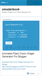 Mobile Screenshot of amaderbook.wordpress.com
