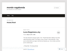 Tablet Screenshot of mondovagabonda.wordpress.com