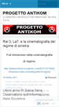 Mobile Screenshot of progettoantikom.wordpress.com
