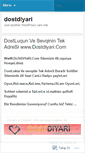 Mobile Screenshot of dostdiyari.wordpress.com