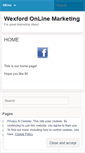 Mobile Screenshot of onlinemarketingwexford.wordpress.com