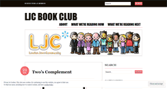 Desktop Screenshot of ljcbookclub.wordpress.com