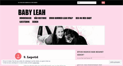 Desktop Screenshot of leahbaby.wordpress.com