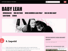 Tablet Screenshot of leahbaby.wordpress.com