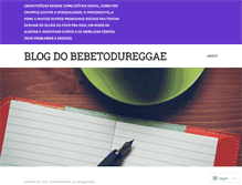 Tablet Screenshot of bebetodureggae.wordpress.com