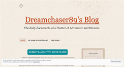 Desktop Screenshot of dreamchaser89.wordpress.com