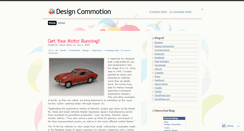 Desktop Screenshot of designcommotion.wordpress.com