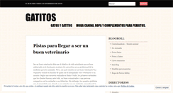 Desktop Screenshot of gatitosencasa.wordpress.com