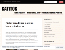 Tablet Screenshot of gatitosencasa.wordpress.com