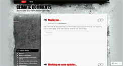 Desktop Screenshot of climatecomments.wordpress.com