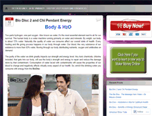 Tablet Screenshot of biodisc2chipendant.wordpress.com