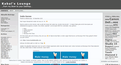 Desktop Screenshot of kabalslounge.wordpress.com