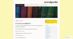 Desktop Screenshot of cerculpreda.wordpress.com