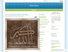 Tablet Screenshot of kocaseyit.wordpress.com