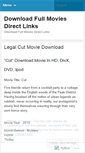 Mobile Screenshot of getmoviesdirectlinks.wordpress.com