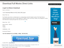 Tablet Screenshot of getmoviesdirectlinks.wordpress.com