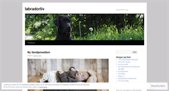 Desktop Screenshot of labradorliv.wordpress.com