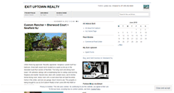 Desktop Screenshot of exituptown.wordpress.com