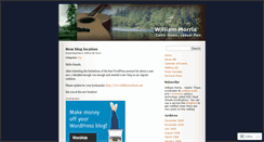 Desktop Screenshot of billmorris.wordpress.com