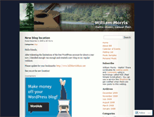 Tablet Screenshot of billmorris.wordpress.com