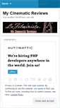 Mobile Screenshot of lafilminista.wordpress.com