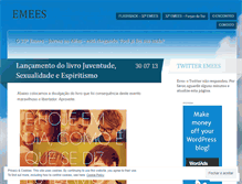 Tablet Screenshot of emees.wordpress.com
