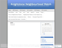 Tablet Screenshot of knwatch.wordpress.com
