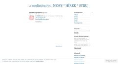 Desktop Screenshot of mediaticaro.wordpress.com