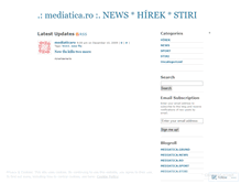 Tablet Screenshot of mediaticaro.wordpress.com