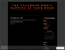 Tablet Screenshot of elvagabondo.wordpress.com
