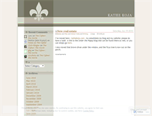 Tablet Screenshot of koja.wordpress.com
