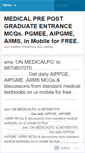 Mobile Screenshot of medicalmcq.wordpress.com
