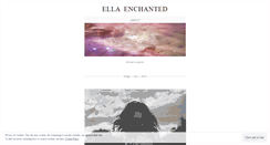 Desktop Screenshot of elllaenchanted.wordpress.com