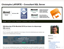 Tablet Screenshot of conseilit.wordpress.com