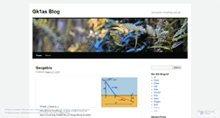 Desktop Screenshot of gk1as.wordpress.com