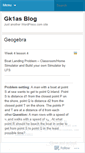Mobile Screenshot of gk1as.wordpress.com