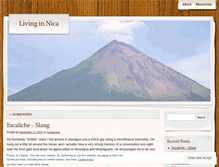 Tablet Screenshot of livinginnica.wordpress.com