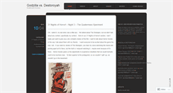 Desktop Screenshot of destoroyah.wordpress.com