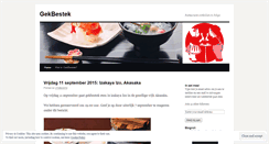 Desktop Screenshot of gekbestek.wordpress.com