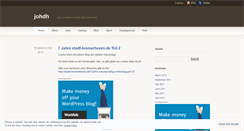 Desktop Screenshot of johdh.wordpress.com