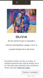 Mobile Screenshot of olivialaloca.wordpress.com
