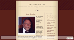 Desktop Screenshot of grandpasdiary.wordpress.com