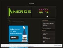 Tablet Screenshot of n4nerds.wordpress.com