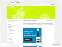 Tablet Screenshot of drpoppy.wordpress.com