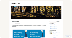 Desktop Screenshot of derekscrib.wordpress.com