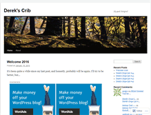 Tablet Screenshot of derekscrib.wordpress.com