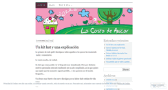 Desktop Screenshot of lacasitadeazucar.wordpress.com